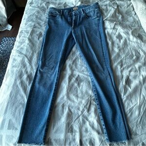 MOTHER Blue Skinny Jeans